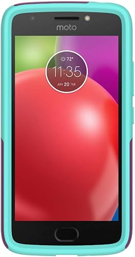 Miniatura 2 de OTTERBOX ACHIEVER SERIES - Funda para Moto E4 - Embalaje al por menor - COOL PLUM (PLUM HAZE/AQUA MINT)