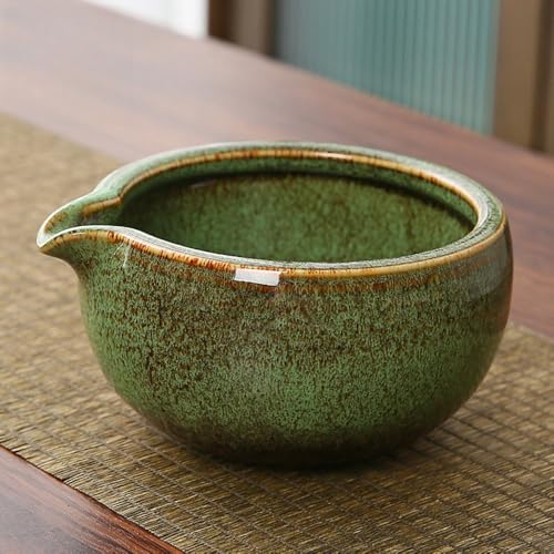 抹茶碗、陶器、製、茶碗、茶道、伝統的、抹茶、お茶、茶道、セット、陶器、抹茶、注ぎ口付き、人気、ギフト、プレゼント (E)