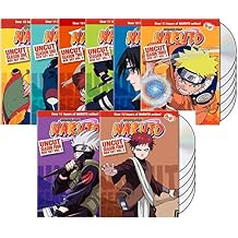 Naruto Uncut The Complete Series 1-4 Seasons DVD Box Set 228 Episodes on 48 Disc