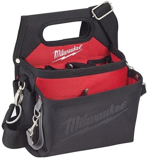 Electric Tool 48-22-8112 Electricians Work Pouch, Red/Black