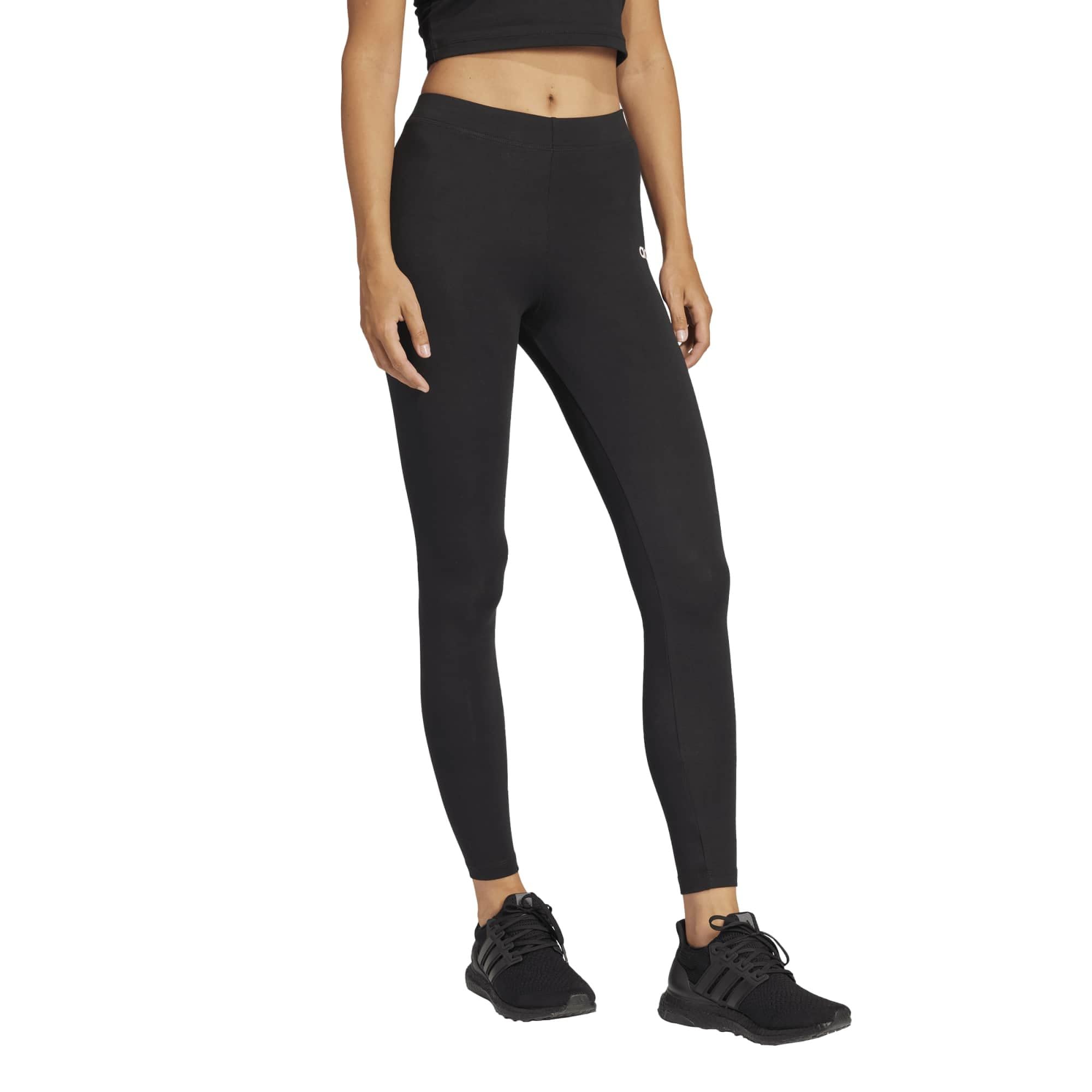 Adidas Donna Essentials Linear Cotton Leggings