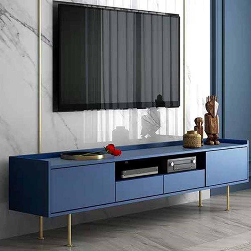 Genérico Juego de 4 Patas de Mesa Ajustables Doradas Patas Redondas para Muebles Patas de Soporte de Acero Inoxidable Patas para Cocina TV Tocador Muebles de Baño Tornilincluidos (30 cm Dorados)