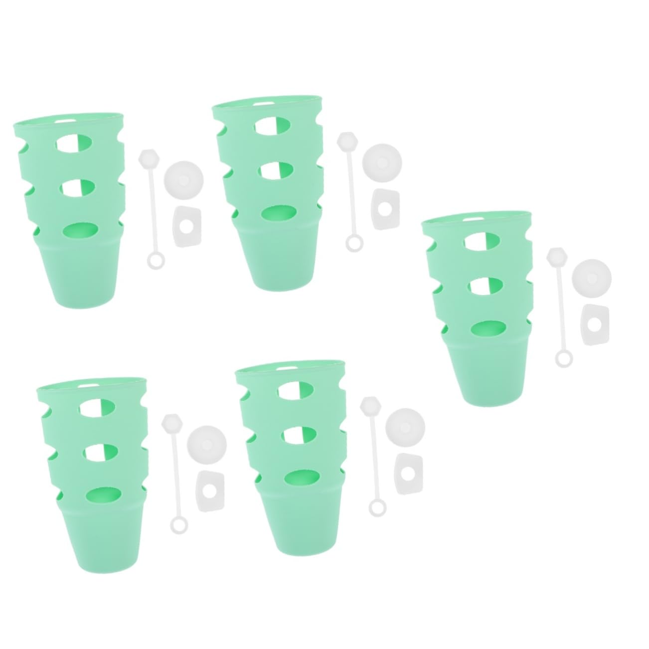 BESPORTBLE Cubierta Protectora De La Taza Suministros De Botella Funda Antideslizante Para Botella Protector De Fondo De Botella De Silicona Bota De Botella De Agua Gel De Sílice