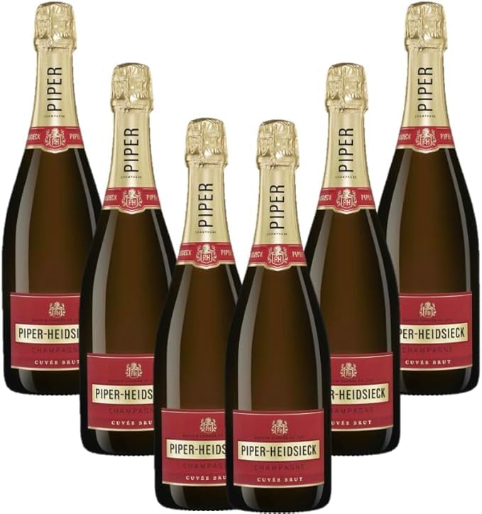 Piper-Heidsieck Cuvée Brut - Champagne - Cassa di 6 x 75 cL