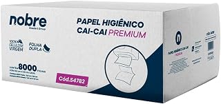 Papel Higiênico Cai Cai – 9,5x20cm – c/8000fls – Nobre