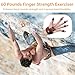 byepica Hand & Finger Strength Exerciser, 60 Lbs Resistance Band, Comfortable Grip Trainer, Boosts Hand Muscle Strength, Increases Flexibility