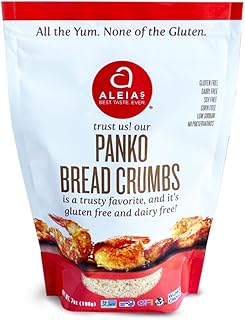 Aleia’s Gluten Free Panko Bread Crumbs – 7 oz (1 Pack) – Crunchy Gluten ...