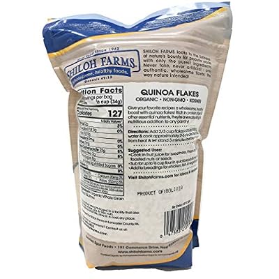 Shiloh Farms - Organic Quinoa Flakes 16 ounce - 2 Pack