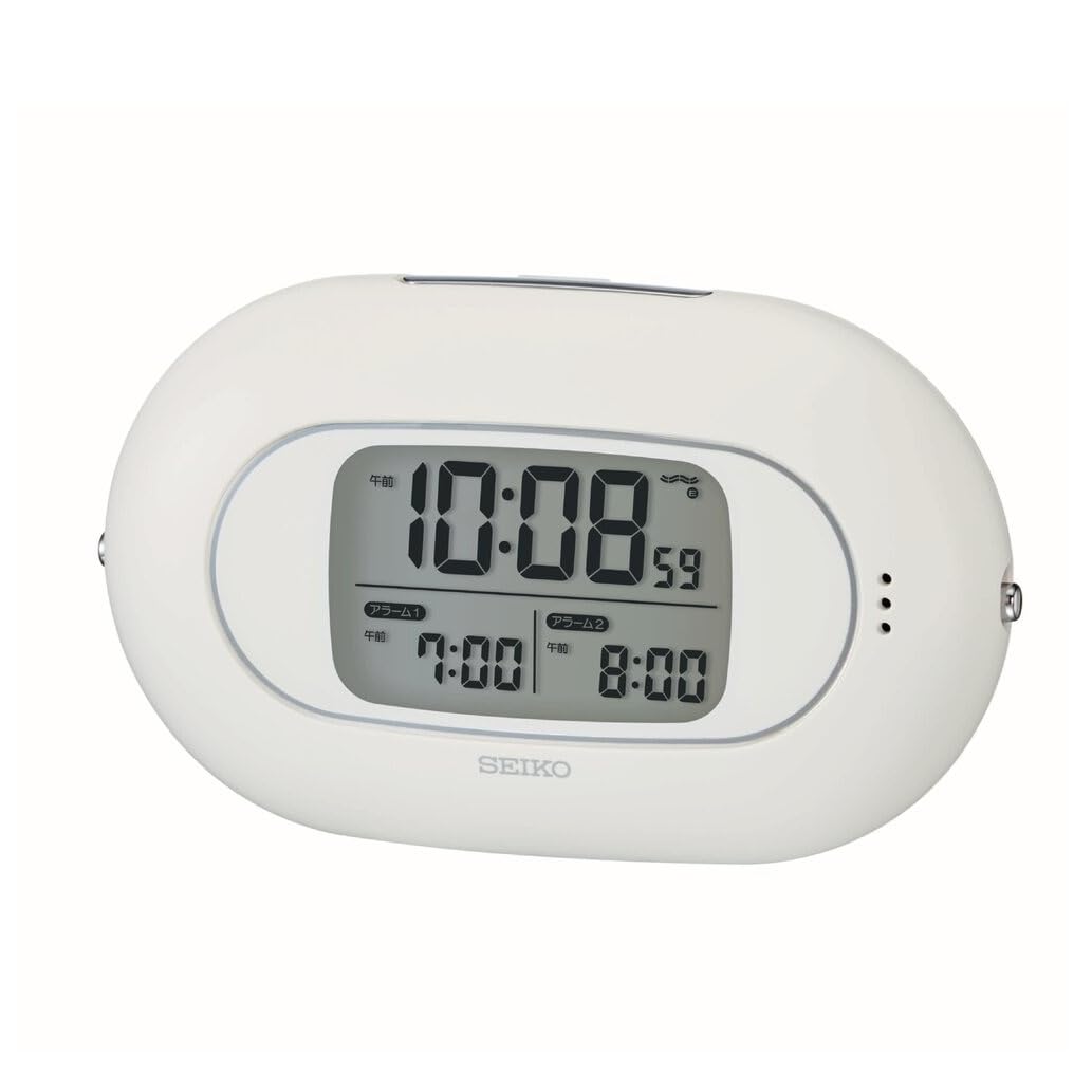 【新品未使用 希少】SEIKO トークステーション 置時計　目覚まし Amazon.co.jp: セイコークロック(Seiko Clock) Vib Egg 電波時計 振動