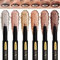 Amazon.co.jp: 8PCSアイシャドウスティックセット、シマーと