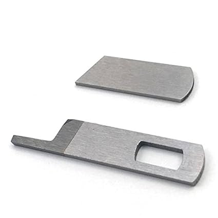 LNK Upper & Lower Knives #412585 & 412749 Fits Singer Serger Machine Pro4D Most 14u (412585+412749)