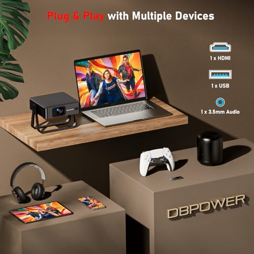 DBPOWER N5 Movie Projector の商品画像 8