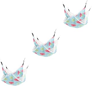 iplusmile 3 Pçs Hamster Beliche Rede Hamster Hamster Recheado Hamster Rede De Inverno Cama De Animais De Estimação Cama De Dormir Hamster De Inverno Cama Suspensa Cama De Rede De Camada