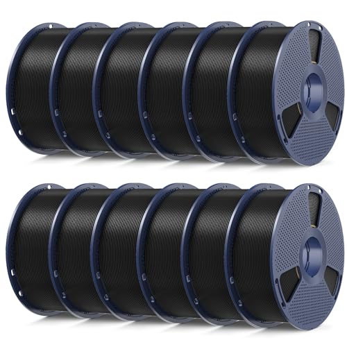 Image of SUNLU PETG Filament 1.75mm,12kg,12 Black