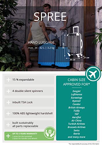 Hauptstadtkoffer® Bagaglio a mano (49 litri) con