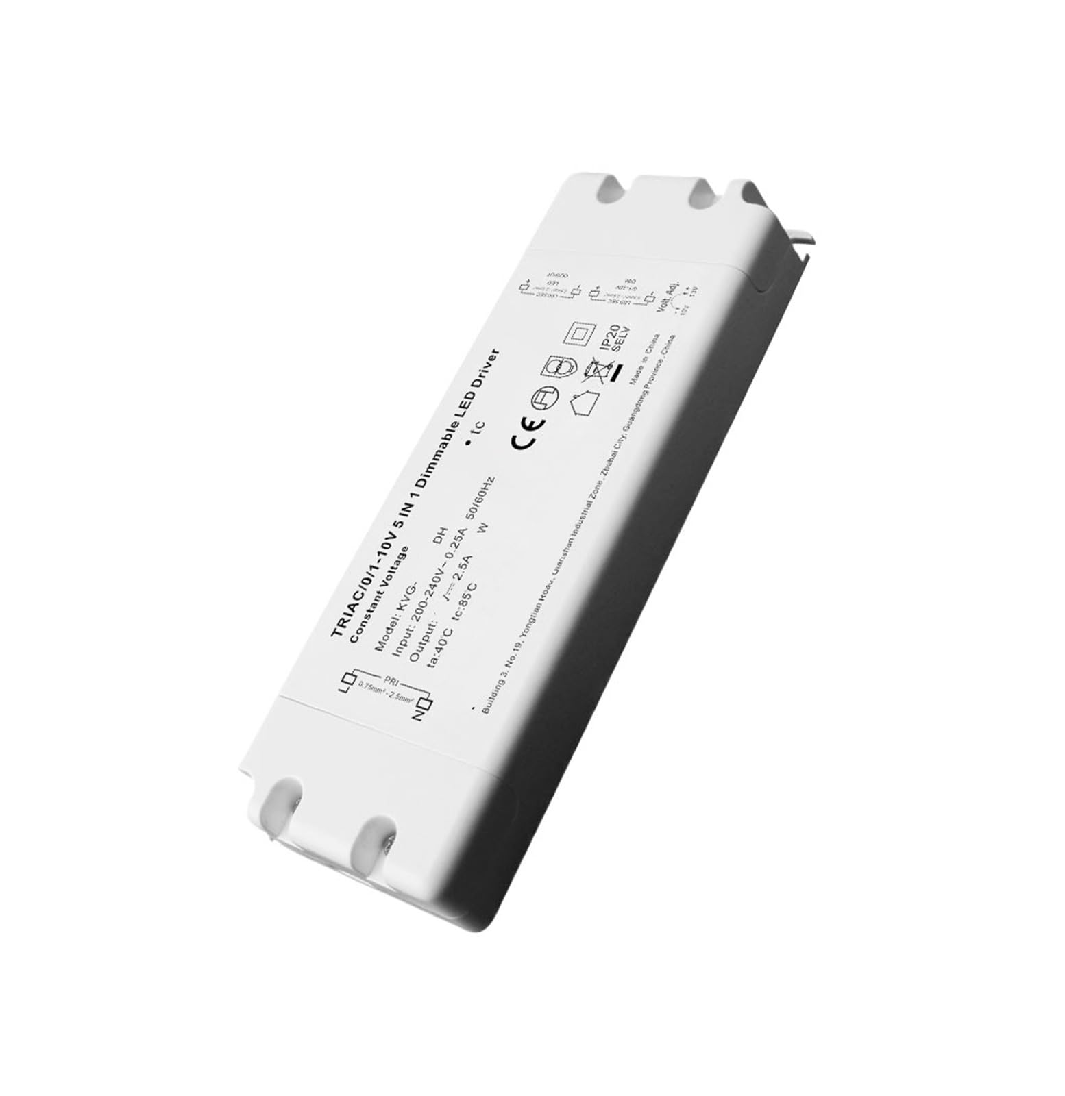 Alimentation 24 Volts pour gradation thyristor stable à PFC élevé de LED