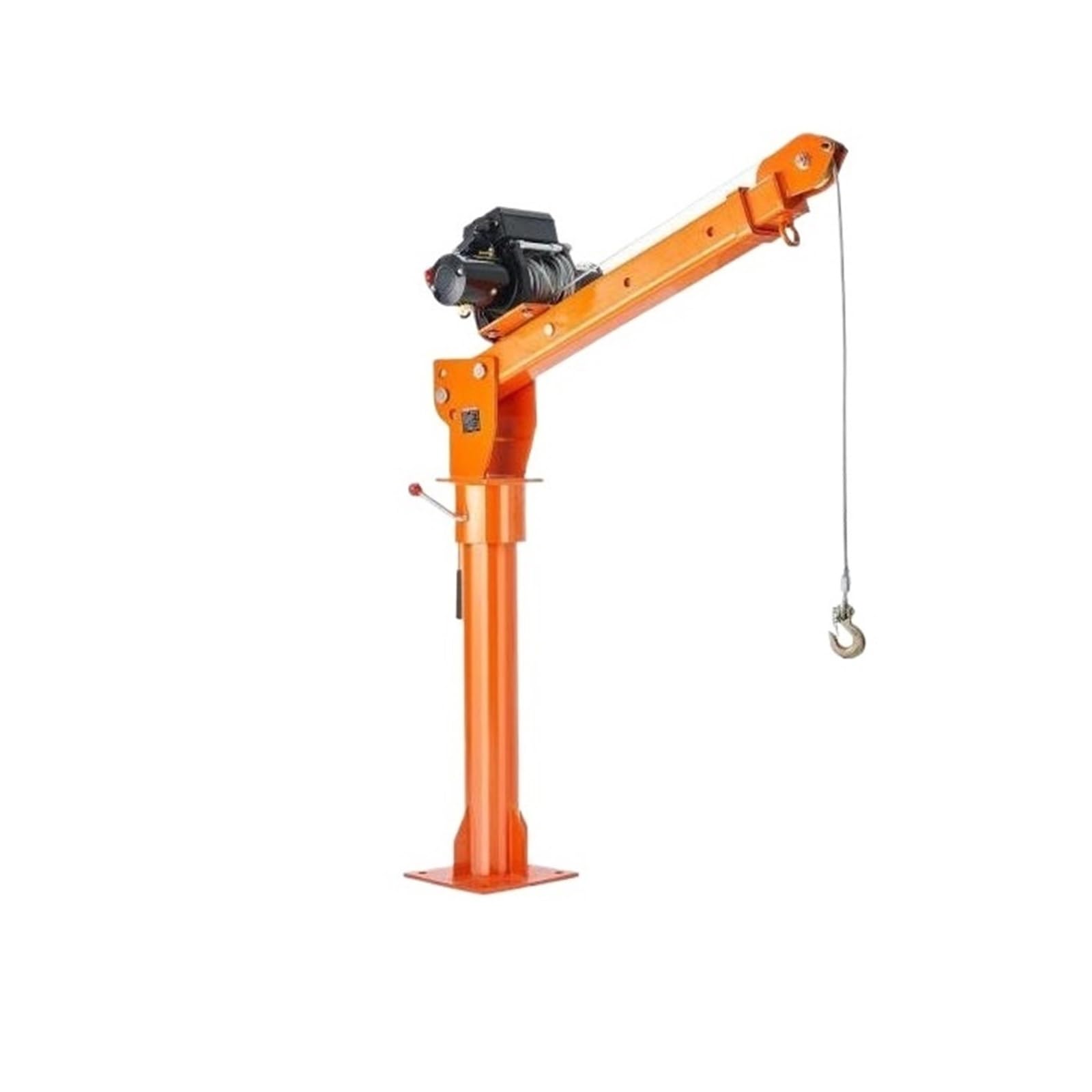 Paranco Elettrico Telecomandato Gru A Braccio Girevole Pieghevole Del Letto Della Gru 360° Della Gru Elettrica Del Camion Della Gru 2200lbs Con L'argano Elettrico Da 6000 Libbre Argani elettrici