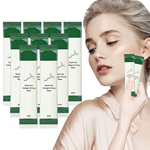 Korean Collagen Firming Mask, 20 PCS Portable Wash-Free Collagen Firming Mask, Sleeping Mask, Hydrating Anti-Aging