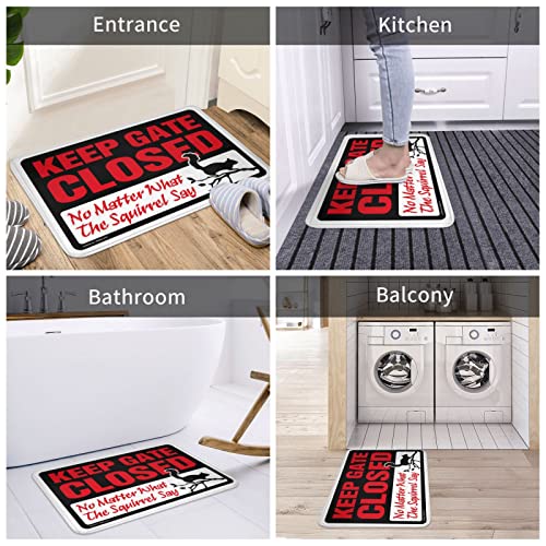 Tapis de cuisine rustiques Dsoluuing paillasson plein d'humour pour un accueil chaleureux