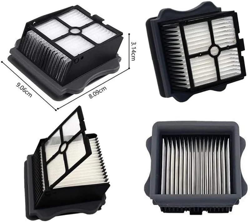 Replacement Brush Rollers and HEPA Filters Compatible with Tineco Compatible with Floor ONE S5/ S5 Pro 2/ S5 Extreme Smart Vacuum (Plum)(Burgundy)