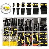 motorrad stecker lösen ☘️【Paket enthält】 708 Wasserdichte Auto-Steckverbinder, 1/2/3/4/5/6 Stifte, für Kabel mit Standard- und Mini-Blade-Sicherungen