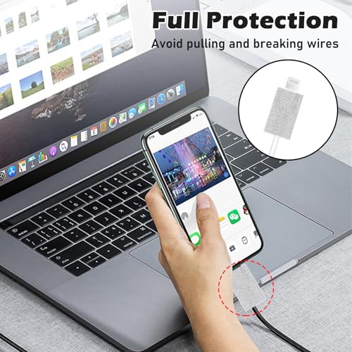 Câble de données économiseur de fil contre la casse chargeur Apple