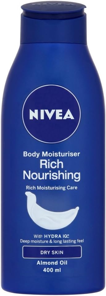 NIVEARich Nourishing Body Moisturiser 400ml (3 x 400ml)
