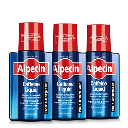 Alpecin Lot de 3 flacons de liquide pour café 200 ml
