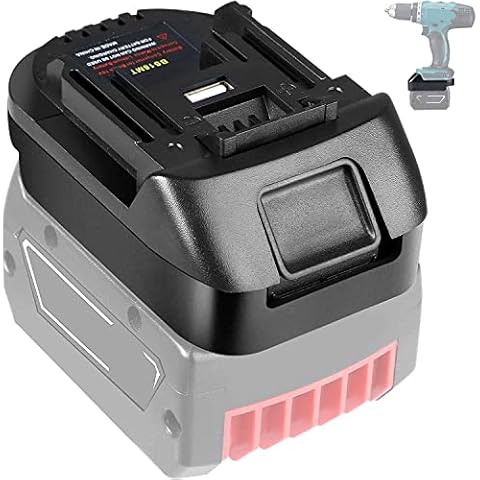 BS18MT Adapter for Bosch Professional 18V System GBA Battery, Works for Makita 18V Tool, Replace for BL1850 BL1840 BL1830 BL1820 BL1815N Battery Cover