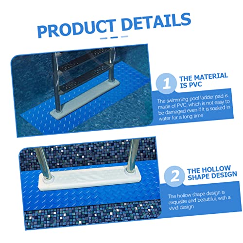 Alfombrilla antideslizante para escalera de piscina miniatura 5