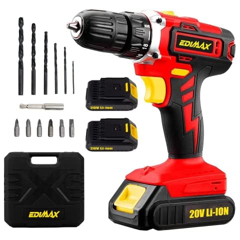 Taladro Percutor a Batería Edimax 20V Cover