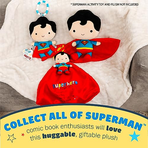 Couverture de sécurité Superman pour bébé doudou peluche texturée - 7