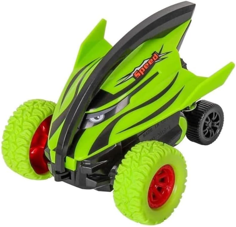 Crazy Devil Fish Inertial Off-Road Shark Car - Purple | 360° Rotating Gyro, Anti-Collision, No Batteries Required | 3+