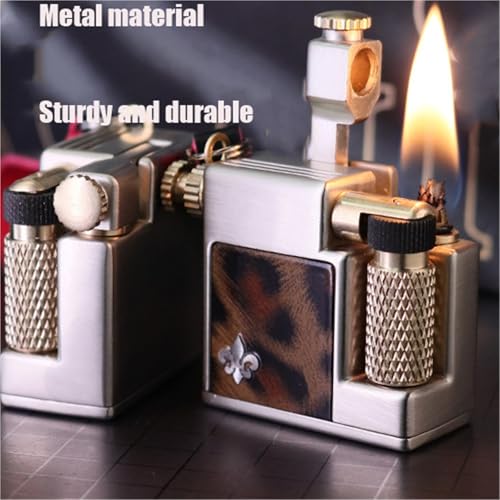 Encendedor de queroseno recargable para velas, barbacoas y camping 4