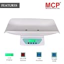 MCP Newborn Digital Baby Weighing Scale with Tray - Accurate and Reliable, Upto 30Kg Capacity - TS-500 (White) gallery image