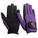 TuffRider Children's Performance Gloves (Purple, S)