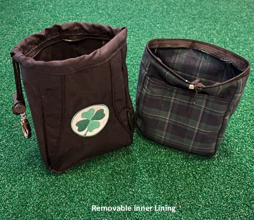 Bolsa de objetos de valor para jogadores – uma bolsa essencial para acessórios de golfe – guarde com
