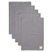 Burt's Bees Baby - 5 Pack of Burp Cloths, 100% Organic Cotton (Heather Grey)