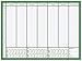 Produktbild BRUNNEN 1070125001 Schreibunterlagenblock Modell 701 25, 1 Blatt = 1 Woche, 585 x 435 mm, 50 Blatt, 3 Jahresübersichten am unteren Rand