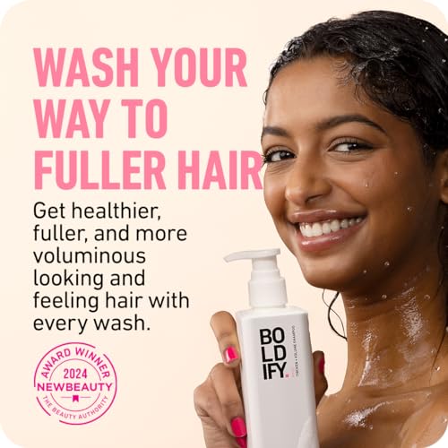 Combo Boldify: Spray, Fibras y Shampoo para Cabello miniatura 3