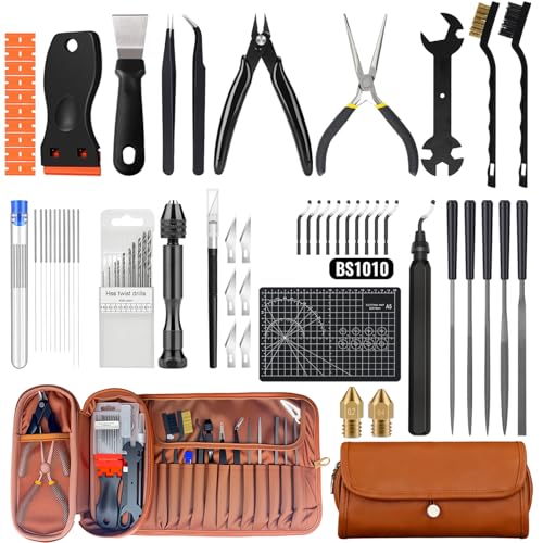 66Pcs 3D Printer Tools Kit with Storage Case, All-in-One Accessories...