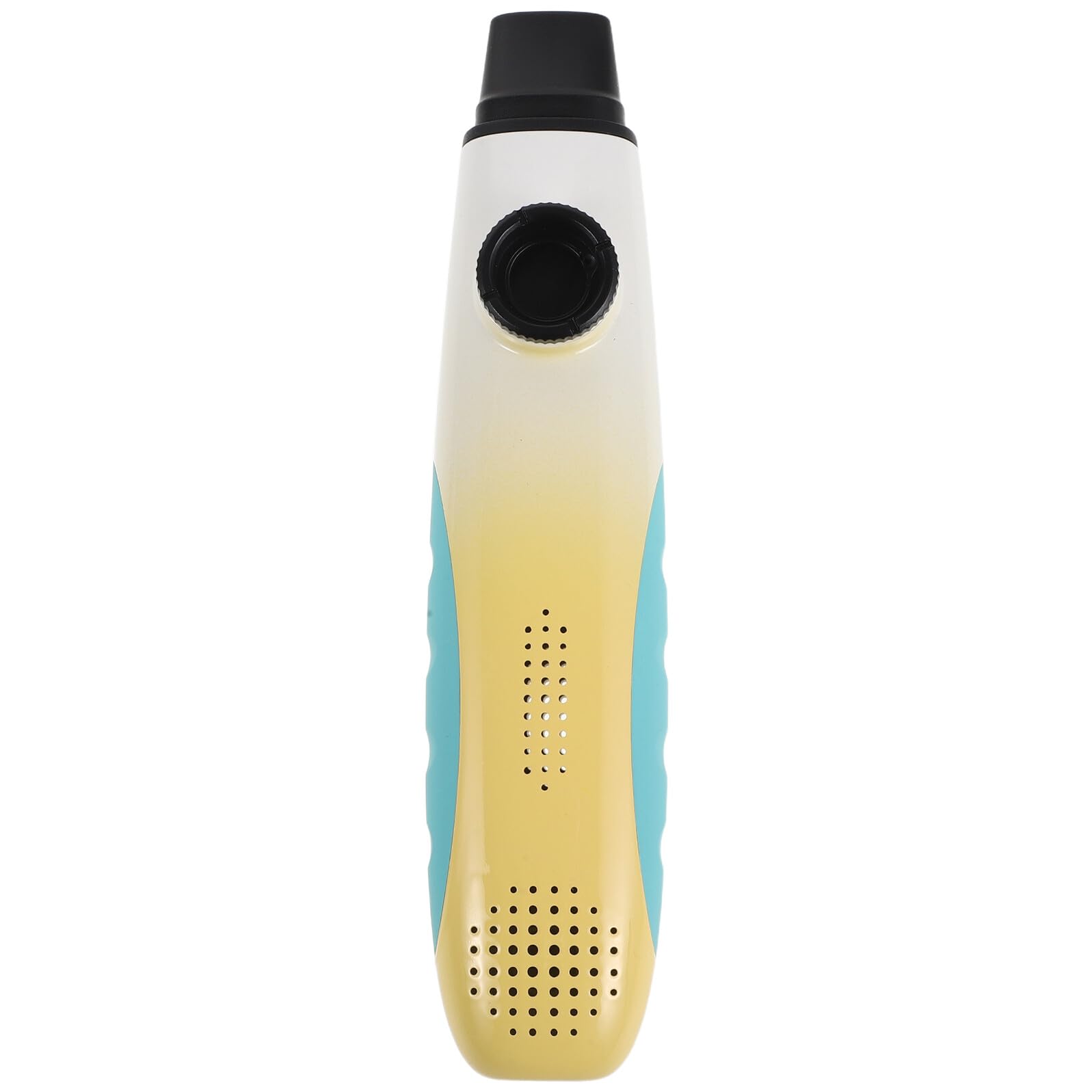 Kazoo Pequeño para Principiantes con Doble Orificio, Instrumento Musical de Percusión de Plástico en Color Amarillo Claro Degradado, Compacto y Fácil de Limpiar para Fiestas