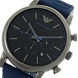 エンポリオ アルマーニ EMPORIO ARMANI KAPPA クロノ クオーツ メンズ 腕時計 AR11023 ブラック/ネイビー [並行輸入品]