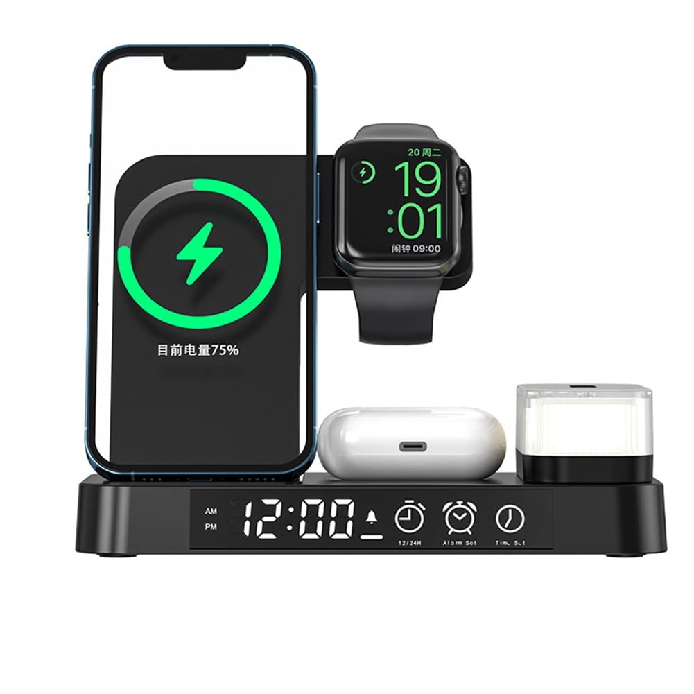 Utilisez Une Montre à Prise USB Chargeur sans Chargeur sans Support de Téléphone de Charge sans Réveil Base de Chargement