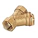 3/4 inch Y-Type Strainer Coarse Water Filter Brass Threaded Pump 0.75