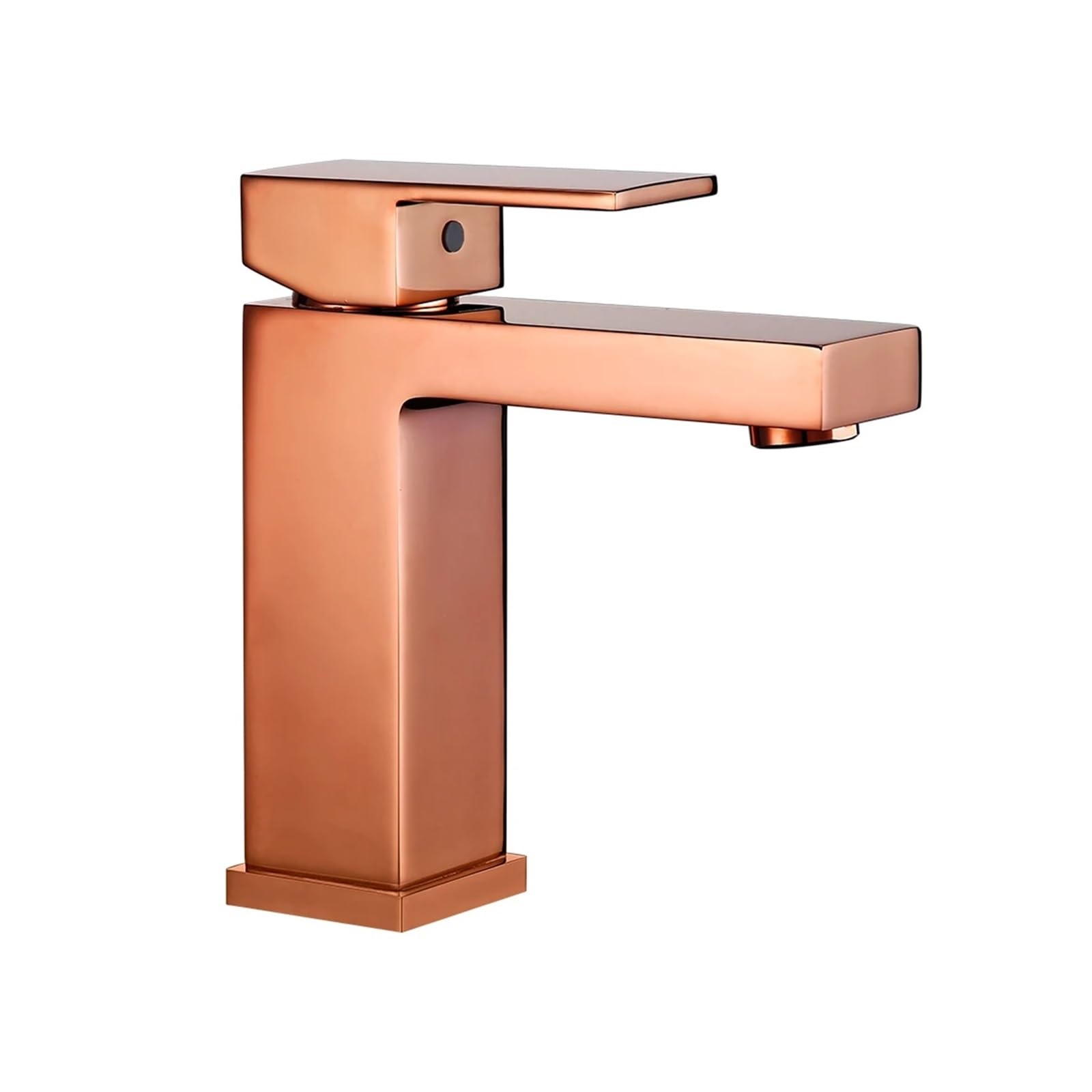 Robinet de lavabo mélangeur en laiton pour eau chaude et froide de salle de bain