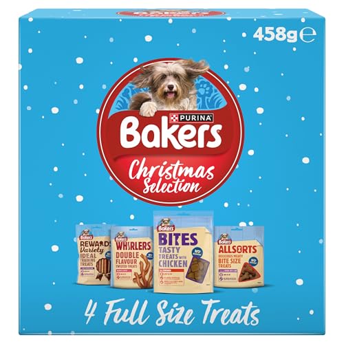 Bakers dog treats Christmas Box 458g