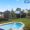 Hiseeu Wireless Security Camera Outdoor, 4MP Solar Camera, Wire-Free, Battery Powered Home Camera,4CH Expandable,PIR,Spotlight, 2-Way Audio, IP66 Waterproof, 90-Day Video Storage, Work with Alexa
