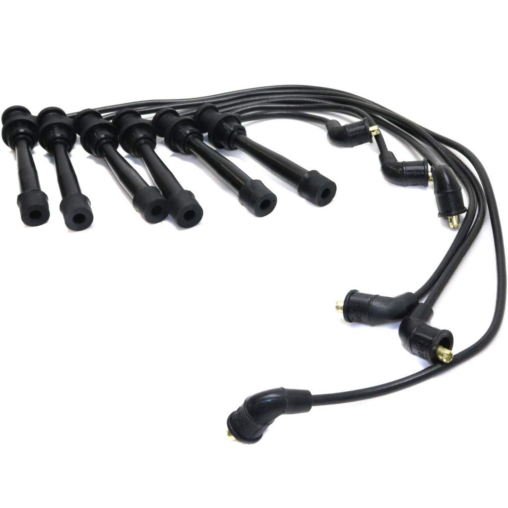 for Hyundai Tiburon Spark Plug Wire 2001 02 03 04 2005 | Set of 6 | Black Finish