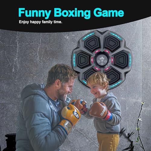 image for FICTOR Music Boxing Machine, Smart Bluetooth Interactive Wall-Mounted 